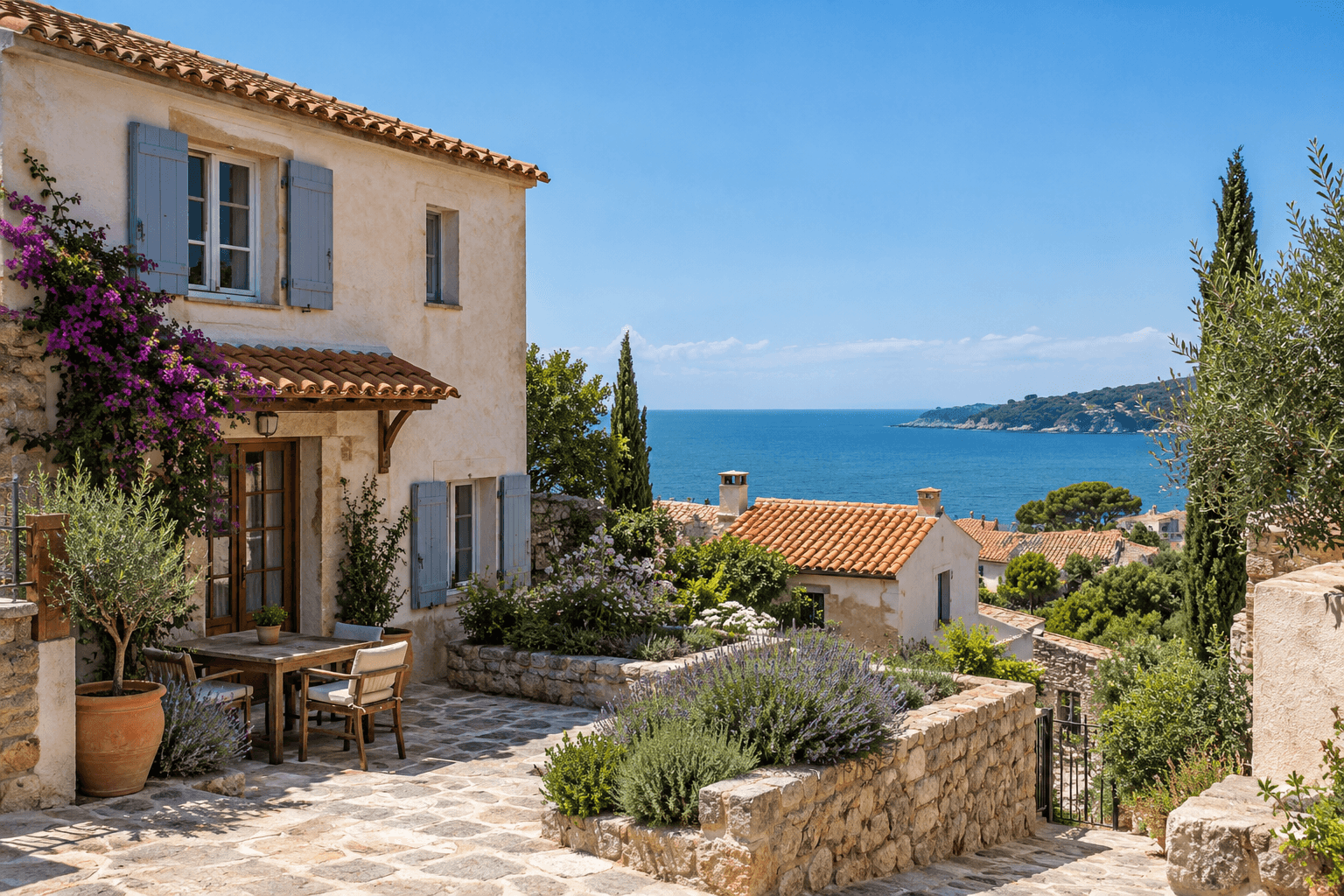 Riviera seaside townhome